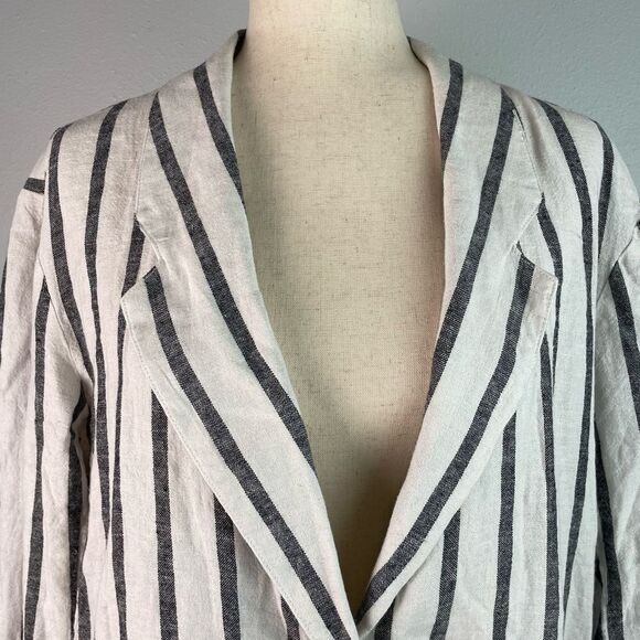 NWT Sanctuary Linen Rayon Blend Jacket Size L - Picture 2 of 10